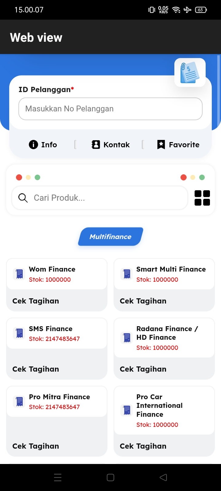 Tagihan Multifinance Vol.5