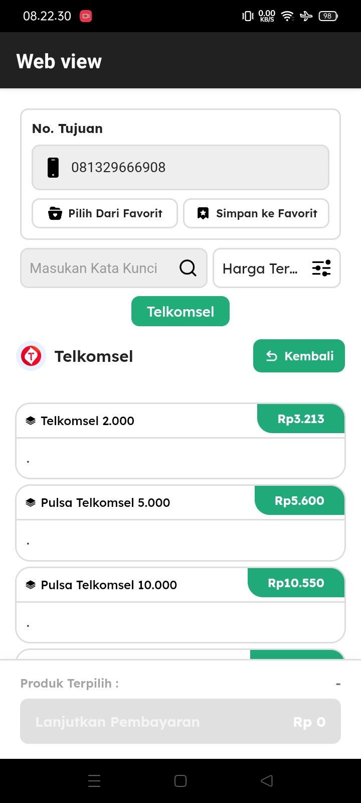 Pulsa All Operator Vol.6