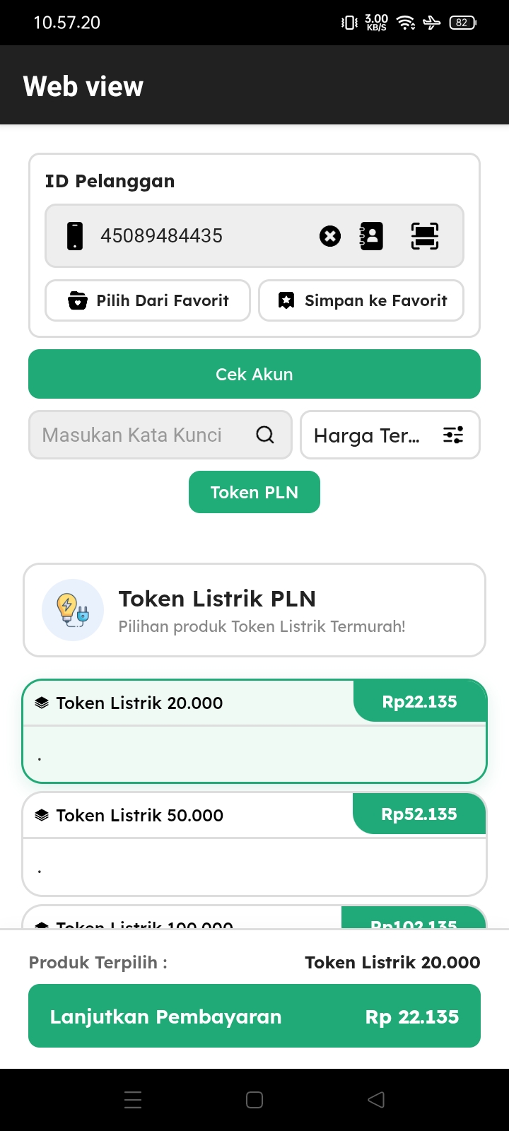 Token Listrik Vol.6