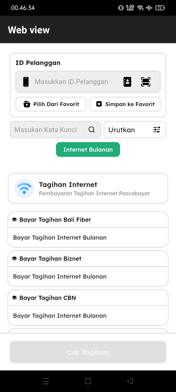 Tagihan Internet Vol.6